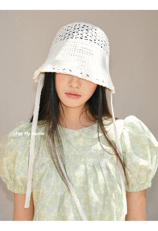 hollow bucket hat