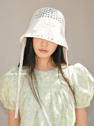 hollow bucket hat