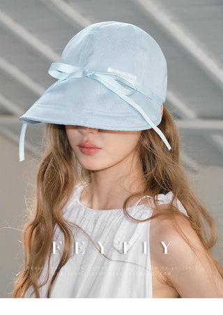 baby blue cap