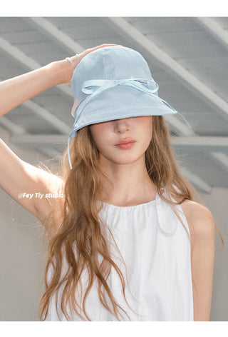 baby blue cap