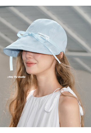 baby blue cap