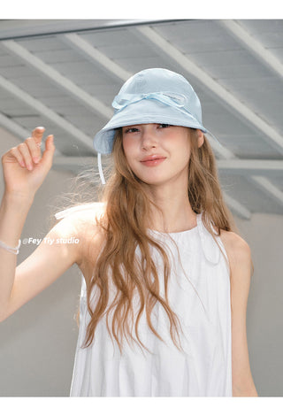 baby blue cap