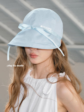 baby blue cap