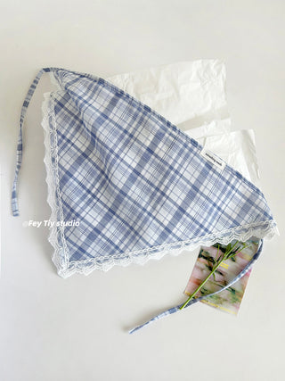 linen plaid scarf 01