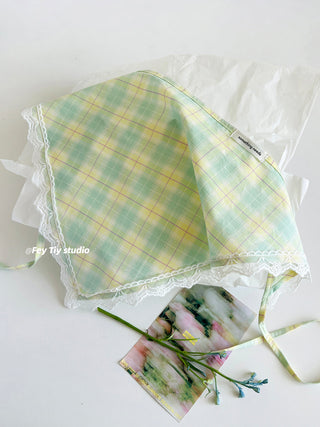 linen plaid scarf 01