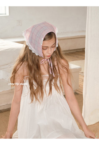 linen poetry scarf