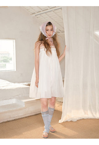 linen poetry scarf