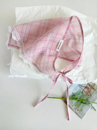 linen poetry scarf