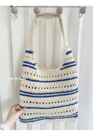 woven shoulder bag