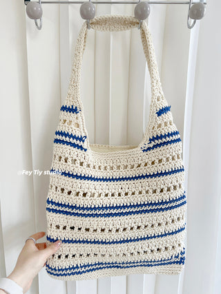 woven shoulder bag