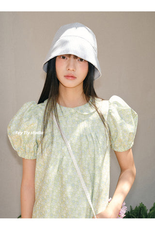 breathable plaid hat