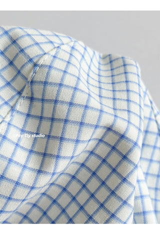 breathable plaid hat