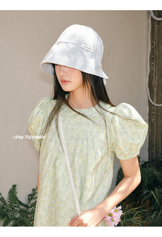 breathable plaid hat