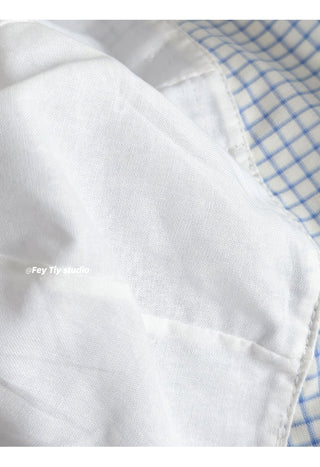 breathable plaid hat