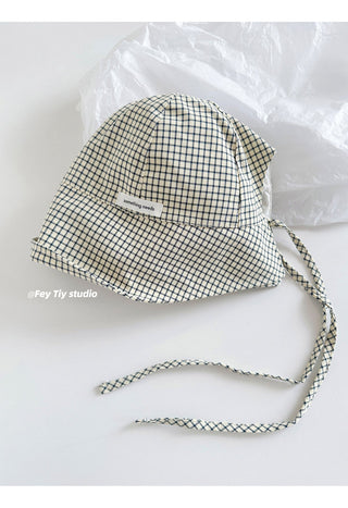 breathable plaid hat