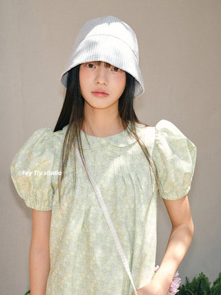 breathable plaid hat