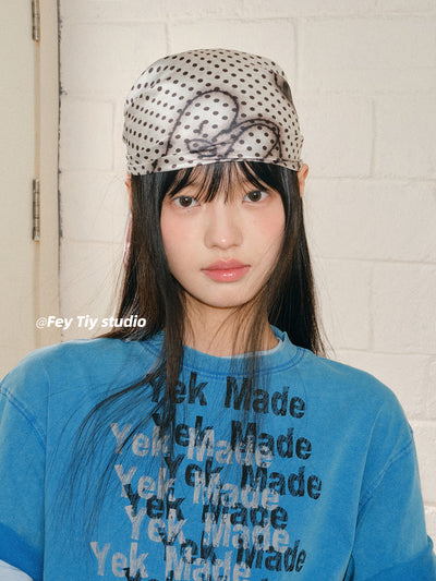 polka dot bandana