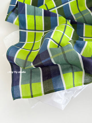 blue plaid headscarf 01