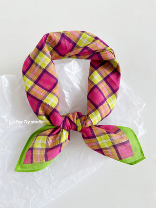 blue plaid headscarf 01