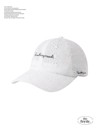flower baseball cap