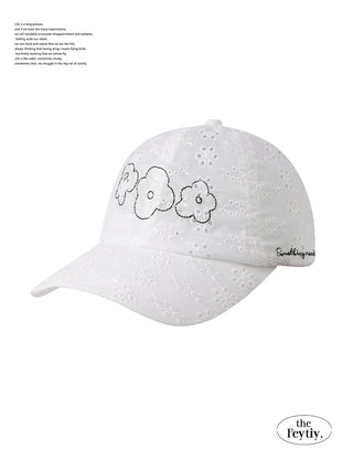 flower baseball cap