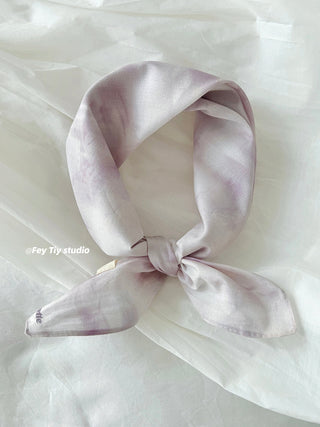tie-dye square scarf
