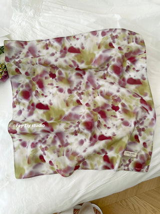 tie-dye square scarf