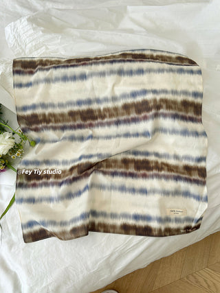 tie-dye square scarf