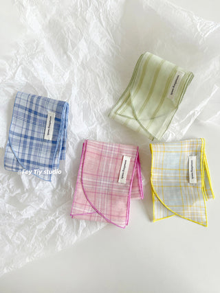 linen plaid scarf 02
