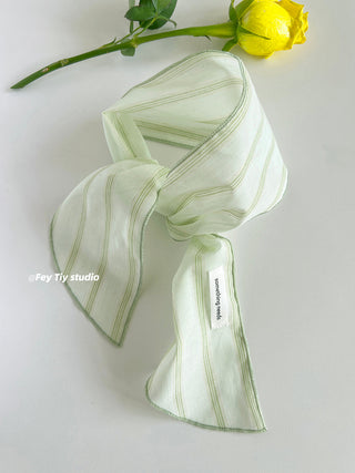 linen plaid scarf 02