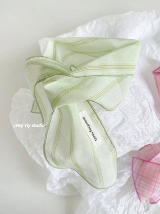 linen plaid scarf 02