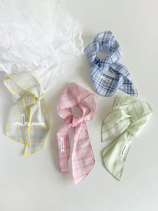 linen plaid scarf 02