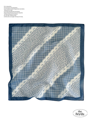 polka dot scarf
