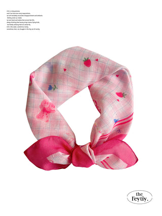polka dot scarf