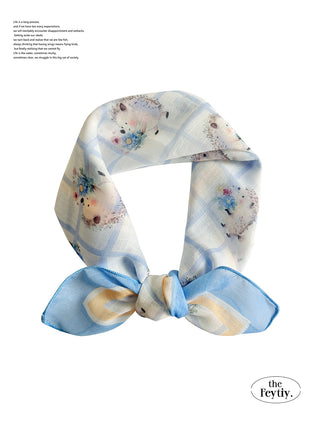 polka dot scarf