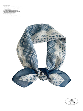polka dot scarf
