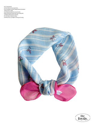 polka dot scarf