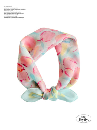 polka dot scarf