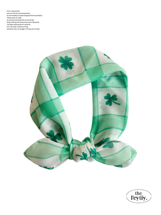 polka dot scarf