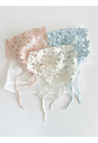 floral triangle scarf