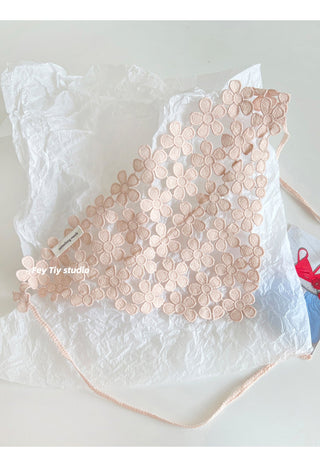 floral triangle scarf