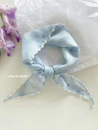 polka dot scarf 01