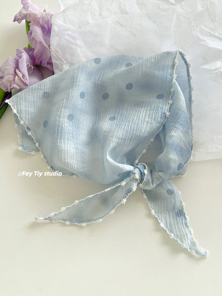 polka dot scarf 01