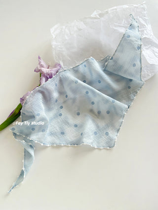 polka dot scarf 01