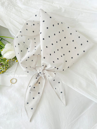 diamond dot scarf