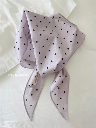 diamond dot scarf