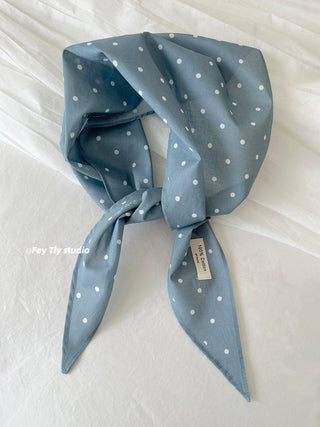 diamond dot scarf