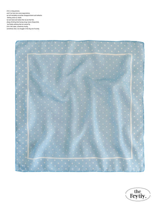 polka dot silk