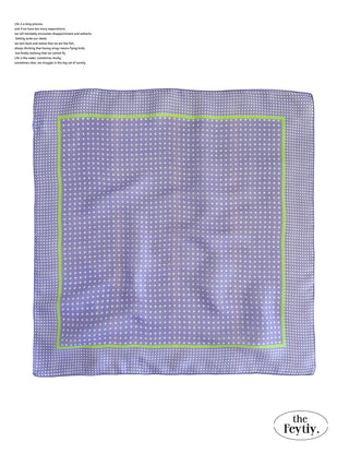 polka dot silk