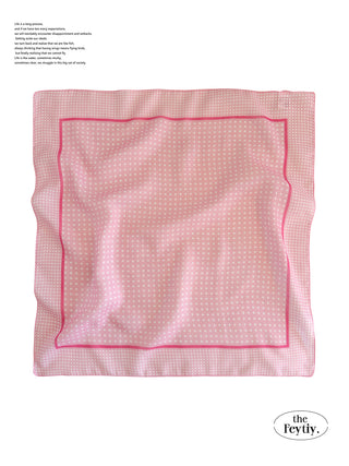 polka dot silk
